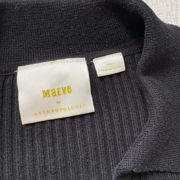 Anthropologie Long Sleeve Ribbed Top - Picture 2 of 3